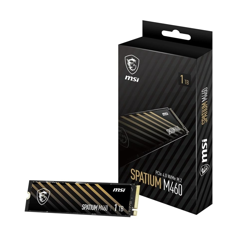 MSI Spatium M460 1TB 5000/4500MB/s PCIe 4.0 NVMe M.2 SSD Disk