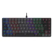 Rampage GRANITE Siyah/Gri Low Profile Red Switch Mekanik Gaming (Oyuncu) Klavye