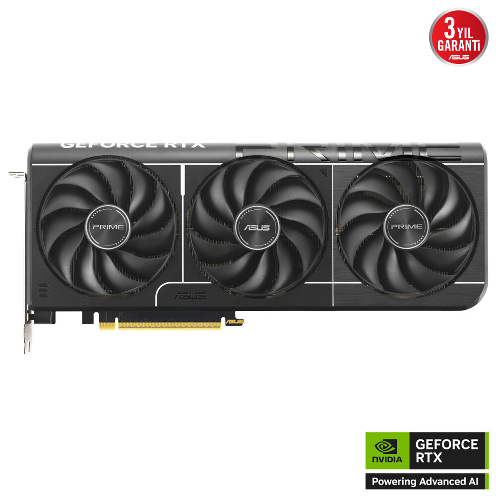 ASUS PRIME GeForce RTX 5070 PRIME-RTX5070-O12G 12GB GDDR7 OC Edition 192 Bit Gaming (Oyuncu) Ekran Kartı