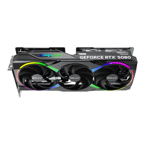 PNY GeForce RTX 5080 ARGB 16GB Overclocked GDDR7 256Bit (VCG508016TFXXPB1-O) Gaming (Oyuncu) Ekran Kartı