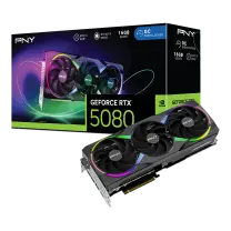 PNY GeForce RTX 5080 ARGB 16GB Overclocked GDDR7 256Bit (VCG508016TFXXPB1-O) Gaming (Oyuncu) Ekran Kartı