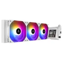 Segotep BeAced 360 ARGB Beyaz Sıvı İşlemci Soğutucusu (AM5 ve LGA1700 Uyumlu)