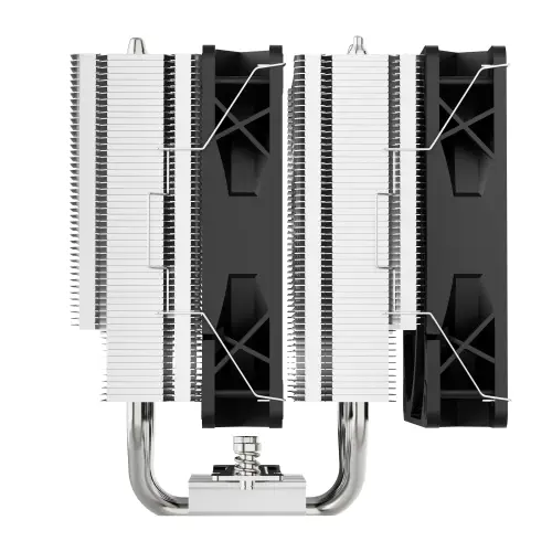 Segotep FZ6 Pro Siyah 2x120mm Kule Tipi İşlemci Soğutucu (LGA 1700 ve AM5 Uyumlu)