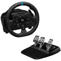 Logitech G G923 PS5, PS4 ve PC ile Uyumlu Siyah Yarış Direksiyonu ve Pedalları - 941-000149