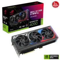 ASUS ROG Strix GeForce RTX 4090 OC ROG-STRIX-RTX4090-O24G-BTF-GAMING 24GB GDDR6X Gaming (Oyuncu) Ekran Kartı