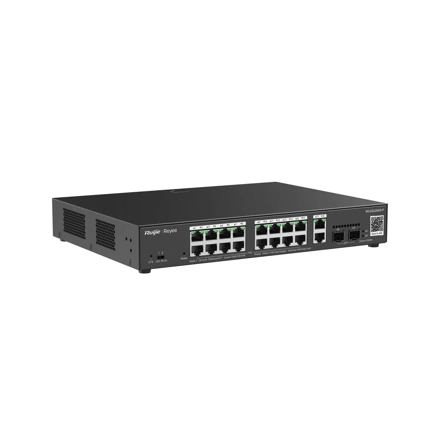 Ruijie Reyee RG-ES220GS-P 20 Port Gigabit Yönetilebilir PoE Switch