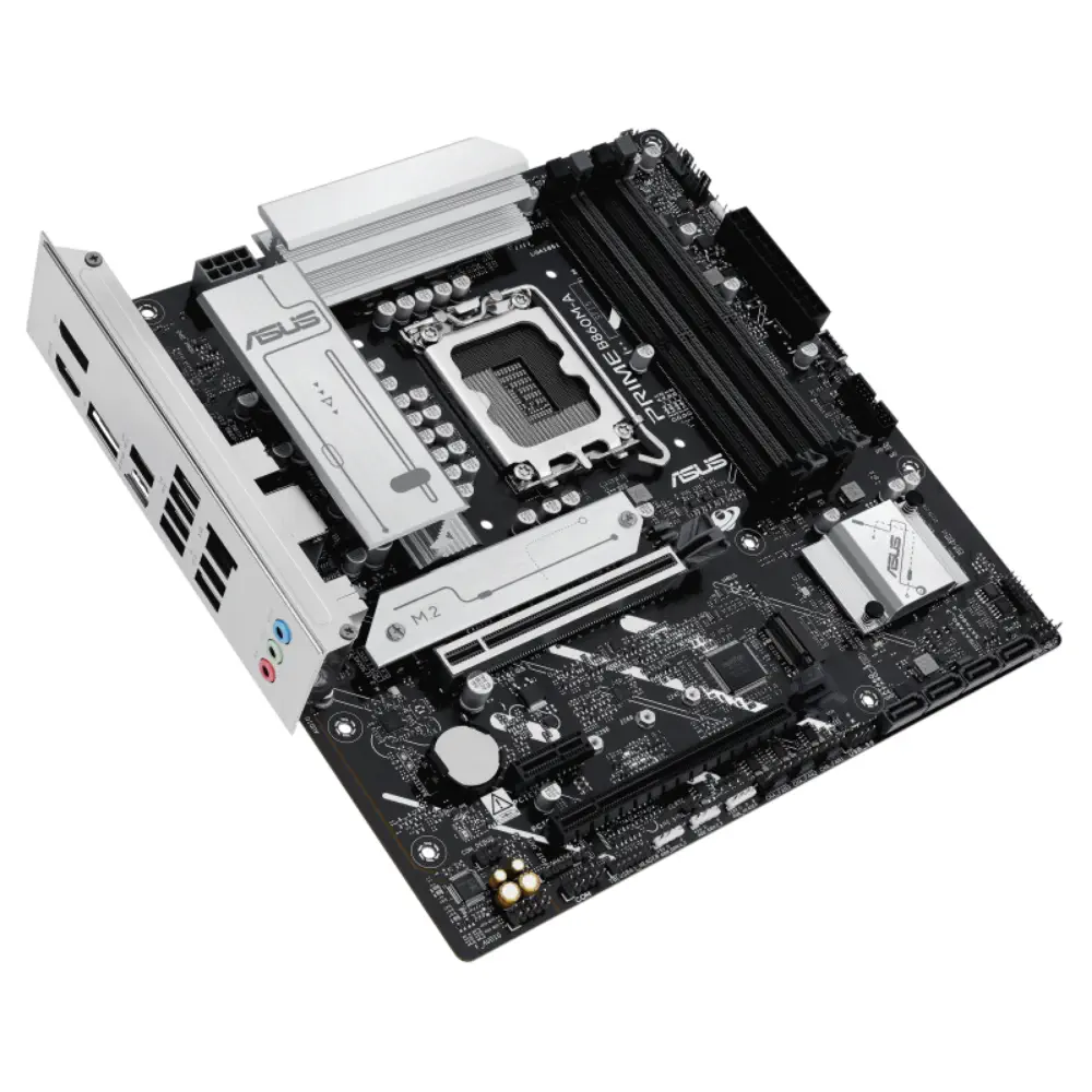 ASUS Prime B860M-A-CSM Intel B860 Soket 1851 DDR5 8666+(OC)MHz mATX Gaming (Oyuncu) Anakart