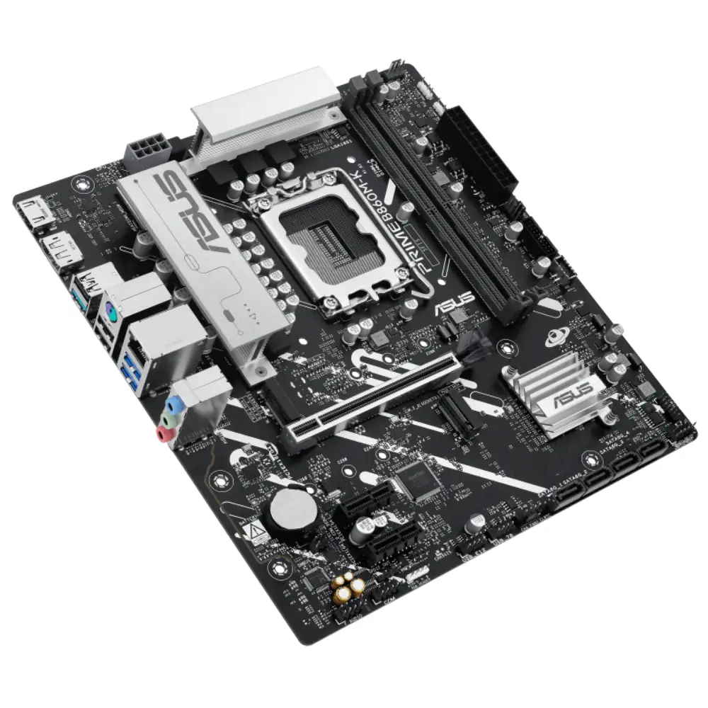 ASUS Prime B860M-K-Intel B860 Soket 1851 DDR5 8800+(OC)MHz mATX Gaming (Oyuncu) Anakart