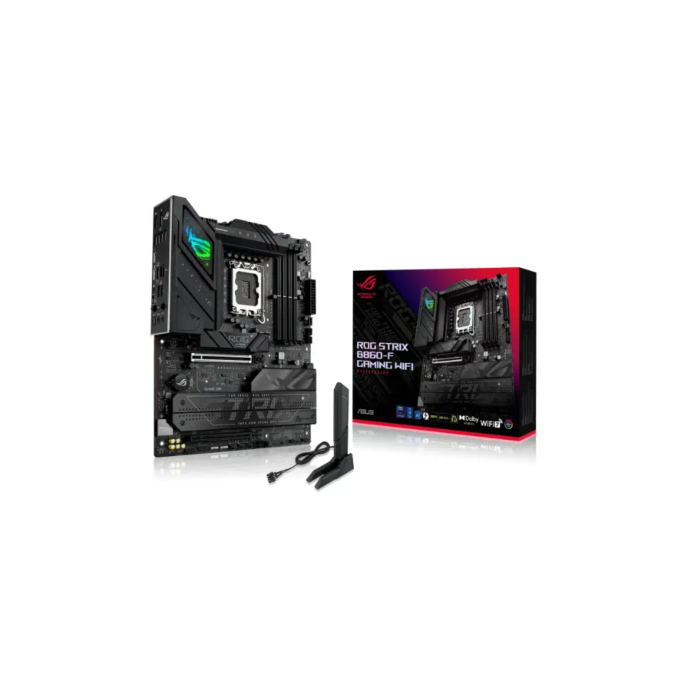 ASUS ROG STRIX B860-F GAMING WIFI Intel B860 Soket 1851 DDR5 9066+(OC)MHz ATX Gaming (Oyuncu) Anakart