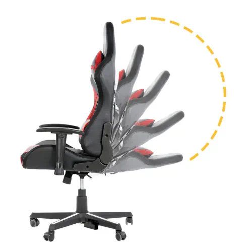 Twisted Minds TM8410-NR Comfort RGB Bluetooth Hoparlör Massage Points E-Spor Siyah/Kırmızı Oyuncu Koltuğu