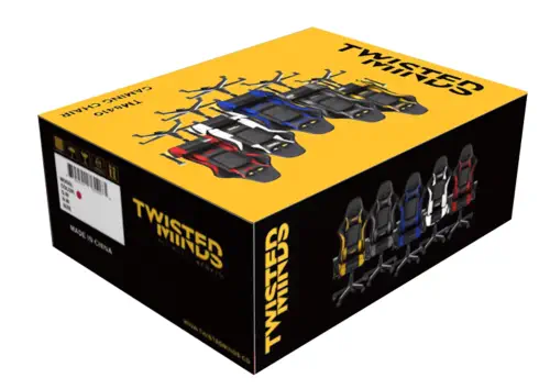 Twisted Minds TM8410-NR Comfort RGB Bluetooth Hoparlör Massage Points E-Spor Siyah/Kırmızı Oyuncu Koltuğu