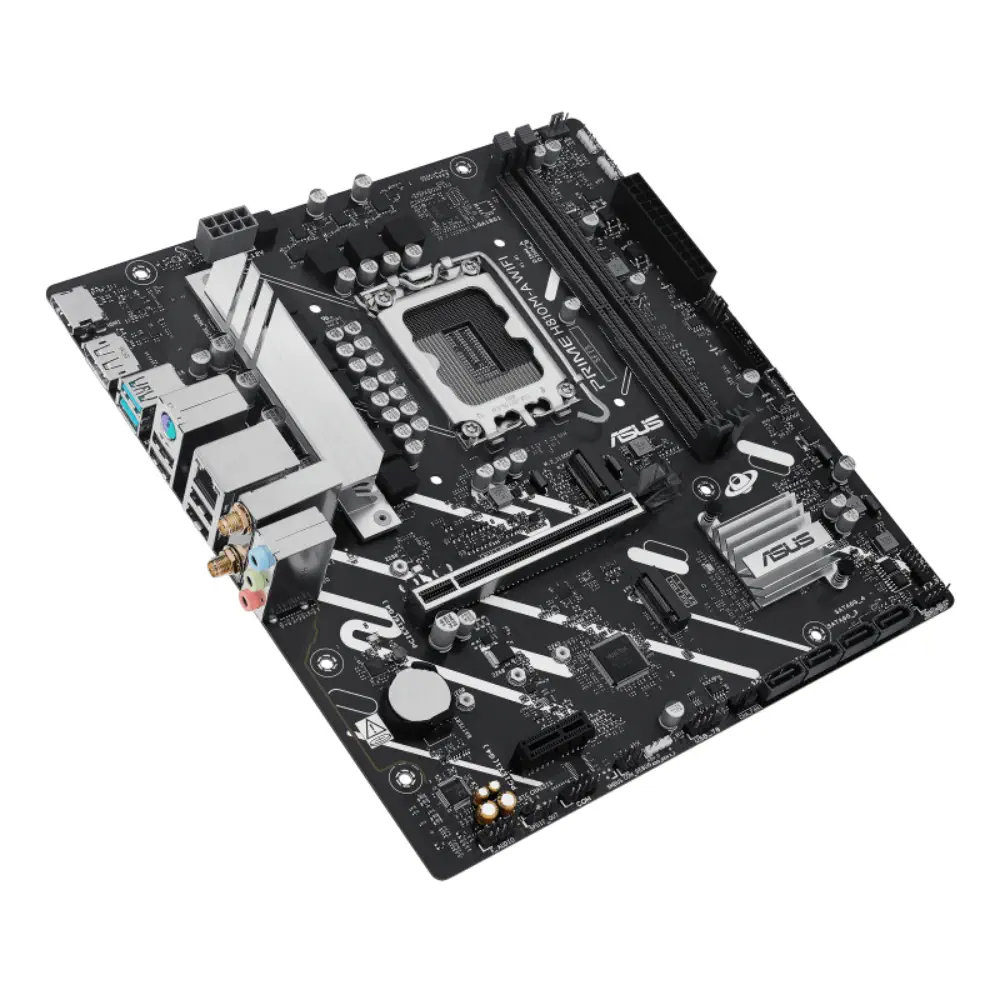 ASUS Prime H810M-A WIFI Intel H810 Soket 1851 DDR5 6400MHz mATX Gaming (Oyuncu) Anakart