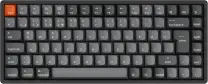 Keychron K2 Max %75 RGB Brown Switch Kablosuz Türkçe Mekanik Karbon Siyah Gaming (Oyuncu) Klavye - K2M-J3-TR