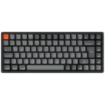 Keychron K2 Max %75 RGB Red Switch Kablosuz Türkçe Mekanik Karbon Siyah Gaming (Oyuncu) Klavye - K2M-J1-TR