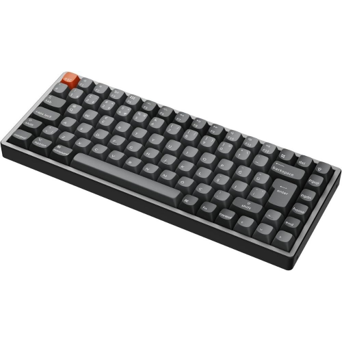 Keychron K2 Max %75 RGB Red Switch Kablosuz Türkçe Mekanik Karbon Siyah Gaming (Oyuncu) Klavye - K2M-J1-TR