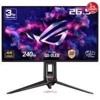 ASUS ROG Swift PG27UCDM 27″ 240Hz 0.03ms 4K UHD Adaptive Sync QD-OLED Pivot  Gaming (Oyuncu) Monitör