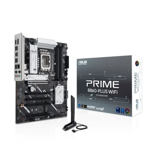 ASUS Prime B860-Plus WIFI Intel B860 Soket 1851 DDR5 8200+(OC)MHz ATX Gaming (Oyuncu) Anakart