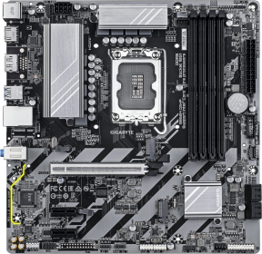 Gigabyte B860M D3HP Intel B860 Soket 1851 DDR5 9066(OC)MHz mATX Gaming (Oyuncu) Anakart