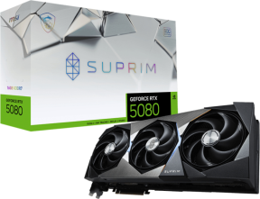 MSI GeForce RTX 5080 16G SUPRIM SOC 16GB GDRR7 256bit DX12 DLSS4 Gaming (Oyuncu) Ekran Kartı