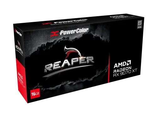 POWERCOLOR REAPER RADEON RX9070XT 16G-A GDDR6 256Bit Gaming (Oyuncu) Ekran Kartı