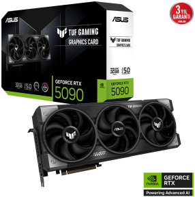 ASUS TUF Gaming GeForce RTX 5090 TUF-RTX5090-32G-GAMING 32GB GDDR7 512 Bit Gaming (Oyuncu) Ekran Kartı