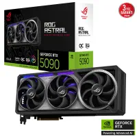 ASUS ROG Astral GeForce RTX 5090 32GB OC Edition ROG-ASTRAL-RTX5090-O32G-GAMING GDDR7 512Bit Gaming (Oyuncu) Ekran Kartı