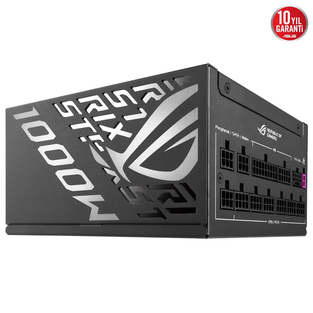 ASUS ROG Strix 1000P 1000W 80+ Platinum Full Modüler Gaming Power Supply (90YE00W1-B0NA00)