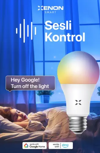 Xenon Smart Wi-Fi LED Akıllı RGB Ampul