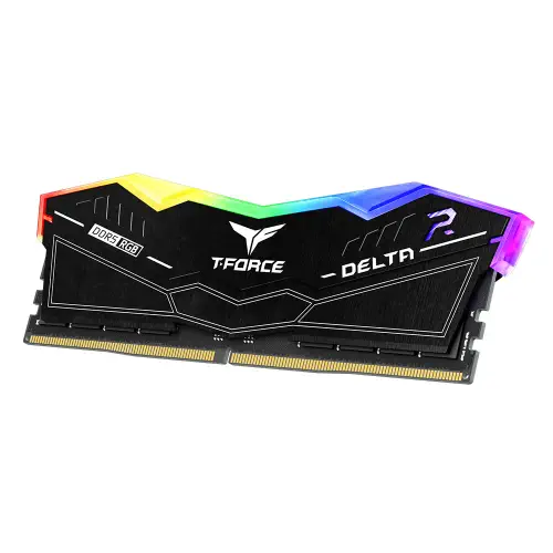 Team T-Force DELTA RGB 32GB(2x16GB) 7800Mhz DDR5 CL38 Siyah Gaming Ram (FF3D532G7800HC38DDC01)