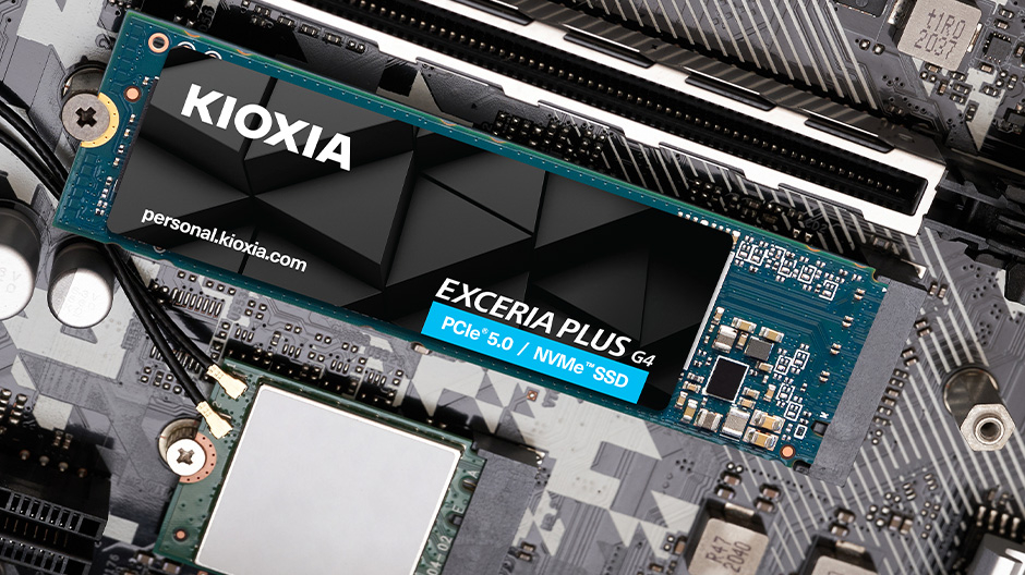 Kioxia Exceria Plus G4 LVD10Z001TG8 1TB Gen5 10000/7900MB/sn NVMe PCIe M.2 SSD