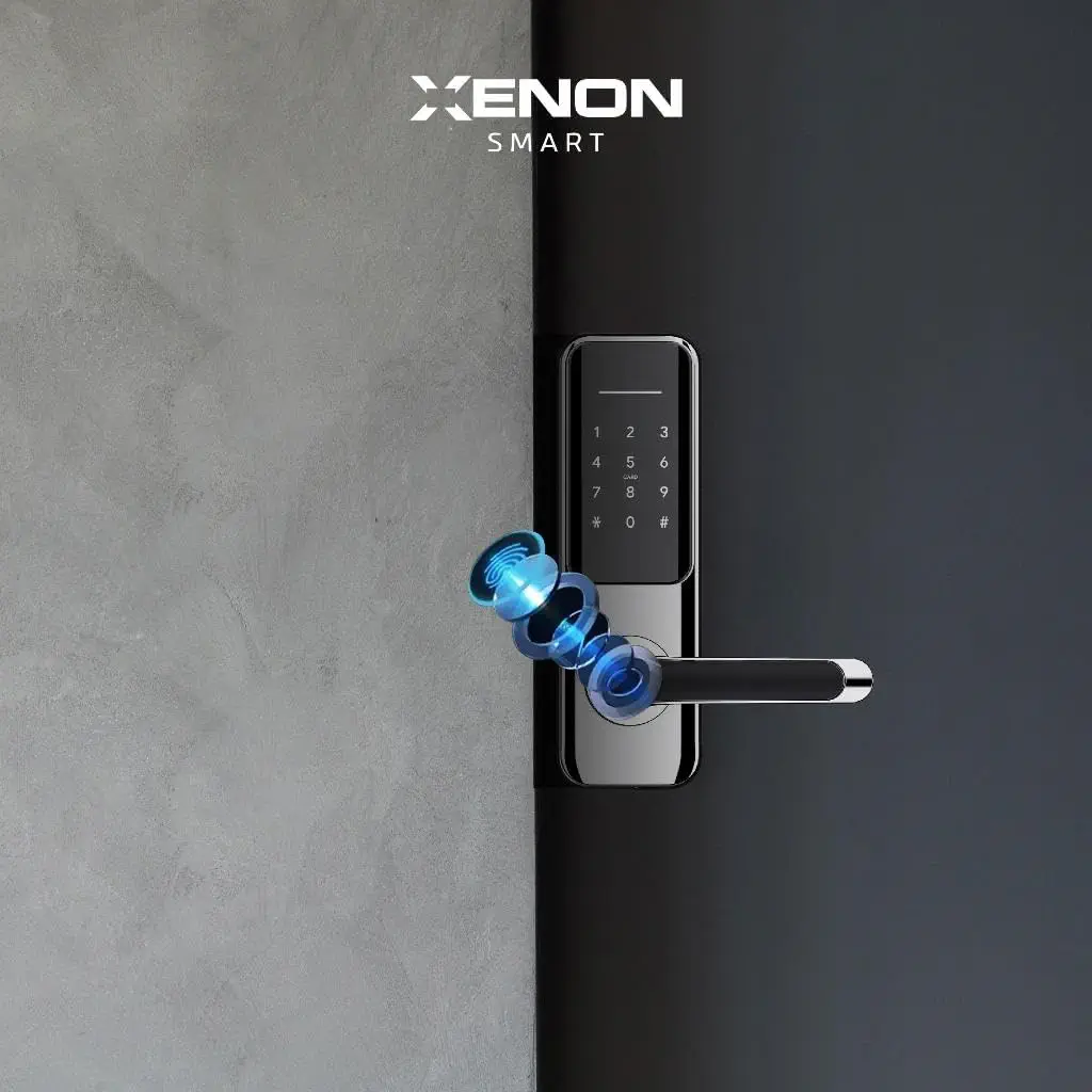 Xenon Smart X8051 Parmak İzi Dokunmatik Şifre Girişli Akıllı Kapı Kilidi