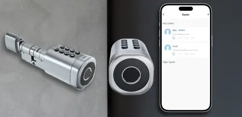 Xenon Smart X8052 Parmak İzi Şifre Girişli Akıllı Kapı Kilidi