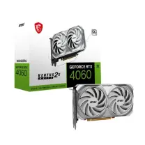 MSI GeForce RTX 4060 Ventus 2X White 8G OC GDDR6 128Bit DX12 Gaming (Oyuncu) Ekran Kartı