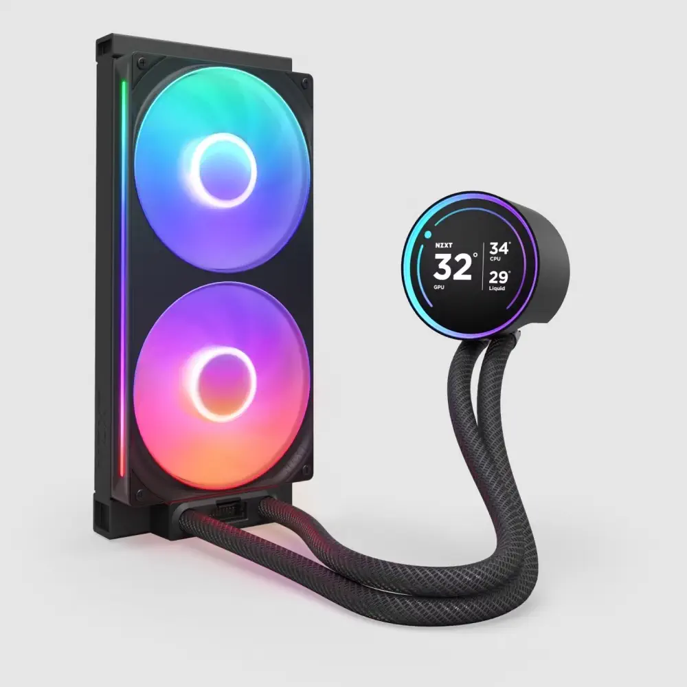 NZXT Kraken Elite 280 RL-KR28E-B2 280mm LCD RGB Siyah İşlemci Sıvı Soğutucu (2024)