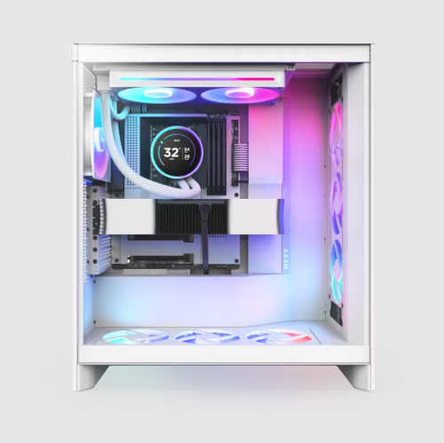 NZXT Kraken Elite 280 RL-KR28E-W2 280mm LCD RGB Beyaz İşlemci Sıvı Soğutucu (2024)