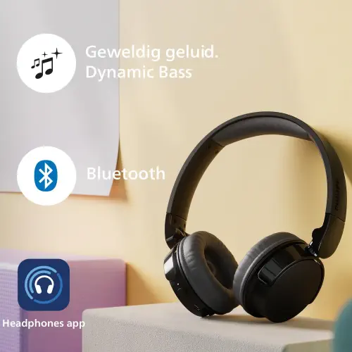 Philips TAH3209BK Siyah Kulak Üstü Bluetooth Kulaklık