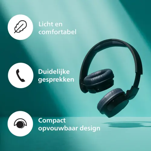 Philips TAH3209BK Siyah Kulak Üstü Bluetooth Kulaklık