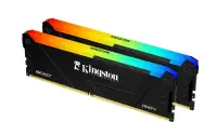 Kingston Beast KF432C16BB2AK2/32TR RGB 32GB (2x16) DDR4 3200Mhz CL16 Siyah Gaming RAM (Bellek)