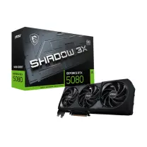 MSI GeForce RTX 5080 16G SHADOW 3X OC GDRR7 256 B DX12 Gaming (Oyuncu) Ekran Kartı