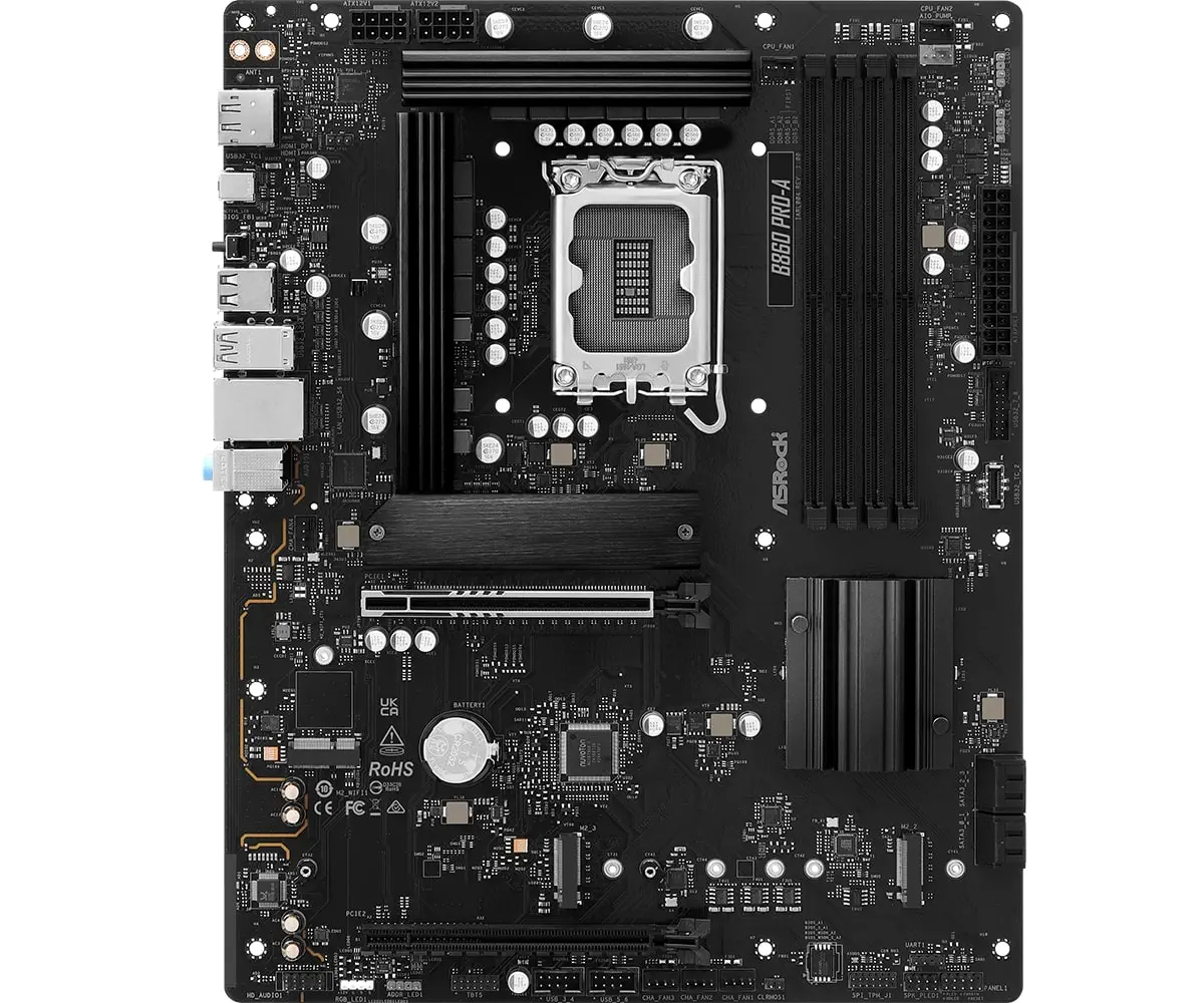 Asrock B860 Pro-A LGA1851 DDR5 8666MHz+(OC) ATX Gaming (Oyuncu) Anakart