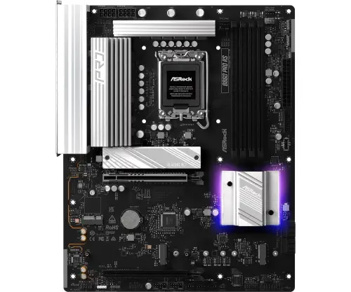 Asrock B860 Pro RS LGA1851 DDR5 8666MHz+(OC) ATX Gaming (Oyuncu) Anakart