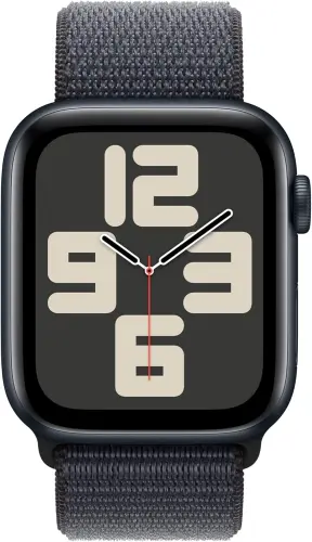 Apple Watch SE GPS 40 mm Gece Yarısı Alüminyum Kasa ve Gece Yarısı Spor Akıllı Saat - MRE03TU/A