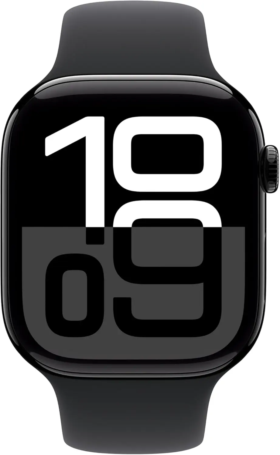 Apple Watch Series 10 GPS 42mm Siyah Alüminyum Kasa ve Siyah Spor Kordon Akıllı Saat M/L - MWWF3TU/A