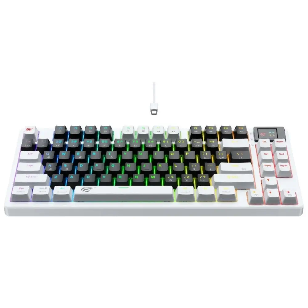 Havit Gamenote KB884L RGB Brown Switch Mekanik Gaming (Oyuncu) Klavye 