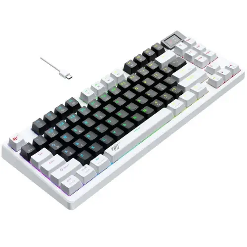 Havit Gamenote KB884L RGB Brown Switch Mekanik Gaming (Oyuncu) Klavye 