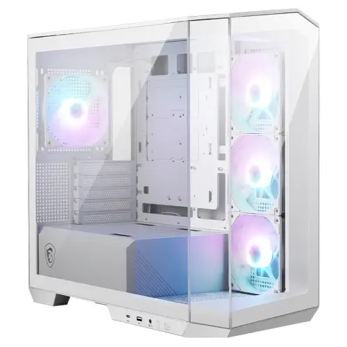 MSI MAG PANO 100R PZ White 4x120mm ARGB Fan USB 3.2 ATX Tower Gaming (Oyuncu) Kasa