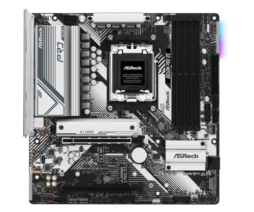 Asrock B650M PRO RS AMD B650 Soket AM5 DDR5 7200+(OC)MHz mATX Gaming (Oyuncu) Anakart