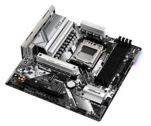 Asrock B650M PRO RS AMD B650 Soket AM5 DDR5 7200+(OC)MHz mATX Gaming (Oyuncu) Anakart