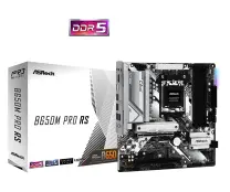 Asrock B650M PRO RS AMD B650 Soket AM5 DDR5 7200+(OC)MHz mATX Gaming (Oyuncu) Anakart