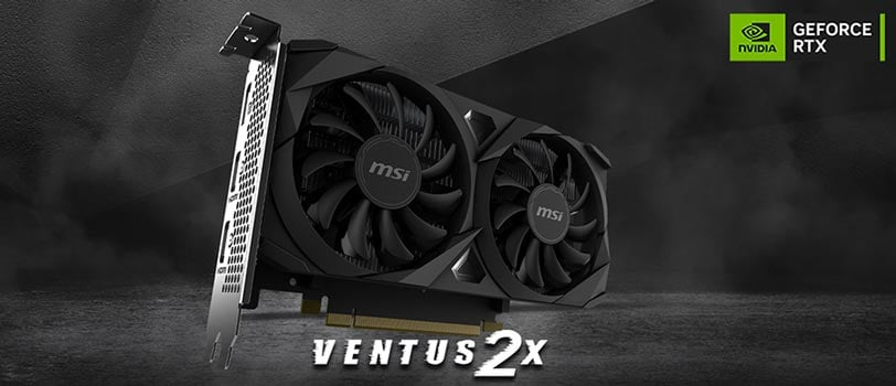 MSI GeForce RTX 3050 VENTUS 2X E 6G OC 6GB GD6 Ekran Kartı